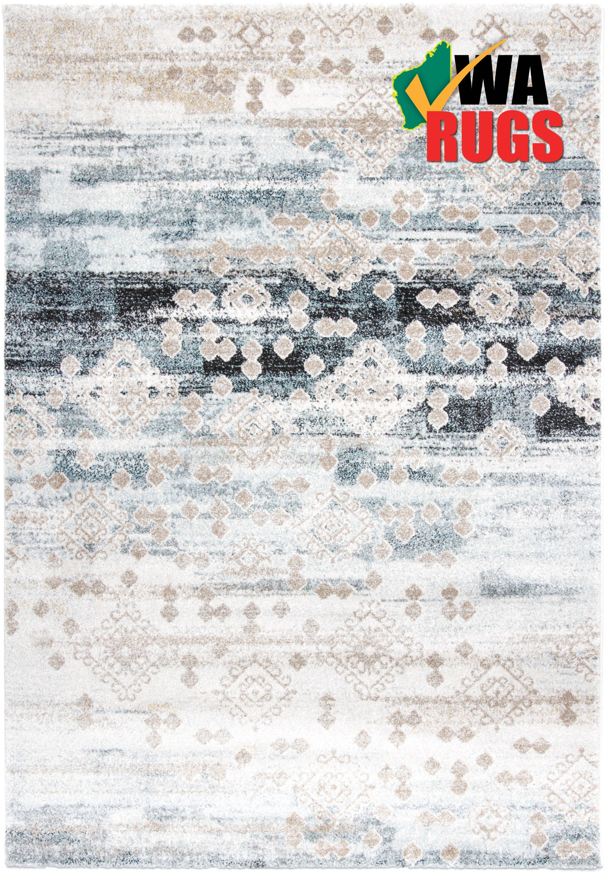 Melih 268 Cream Blue