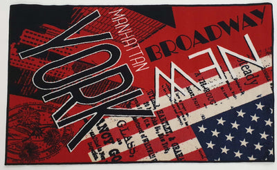 New York Poster - Rubber backing