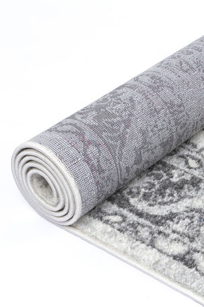 Provence 3 White Grey Traditional