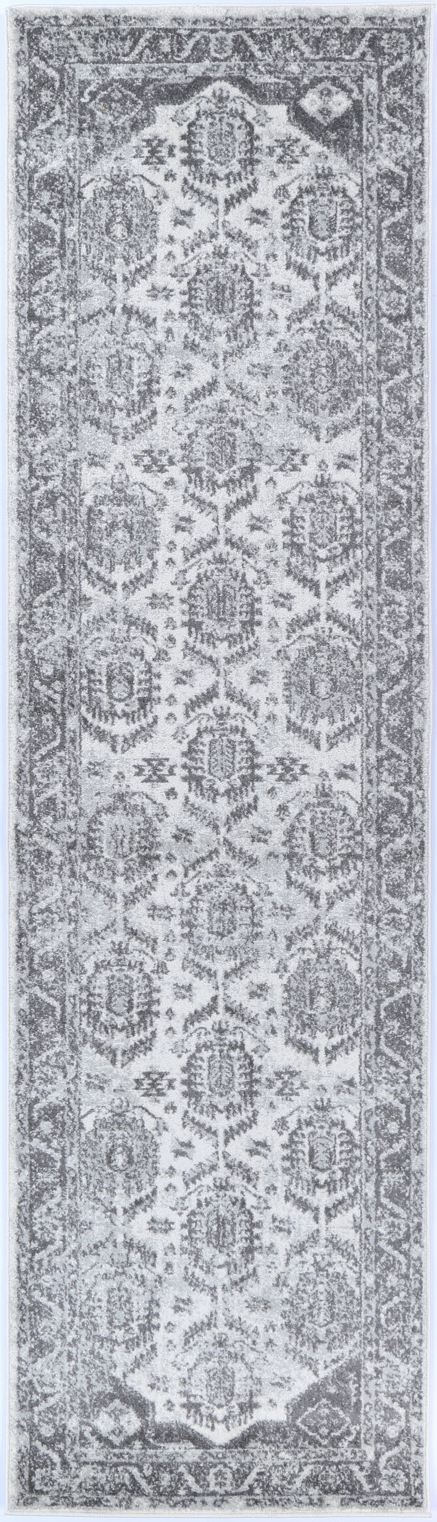 Provence 3 White Grey Traditional