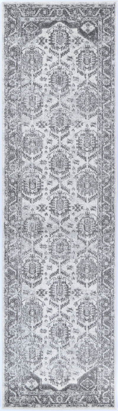 Provence 3 White Grey Traditional