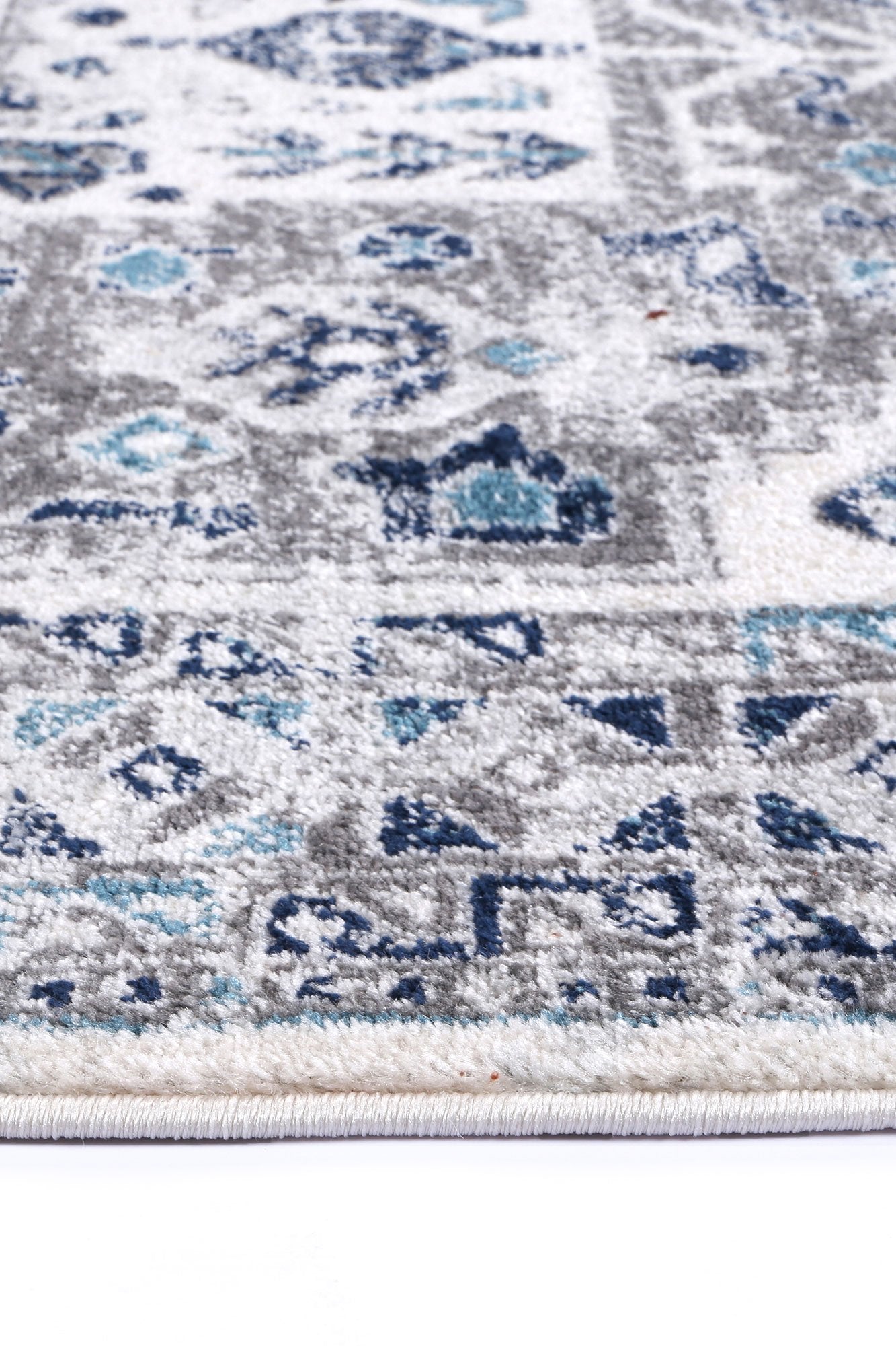 Provence14 Cream Blue Traditional