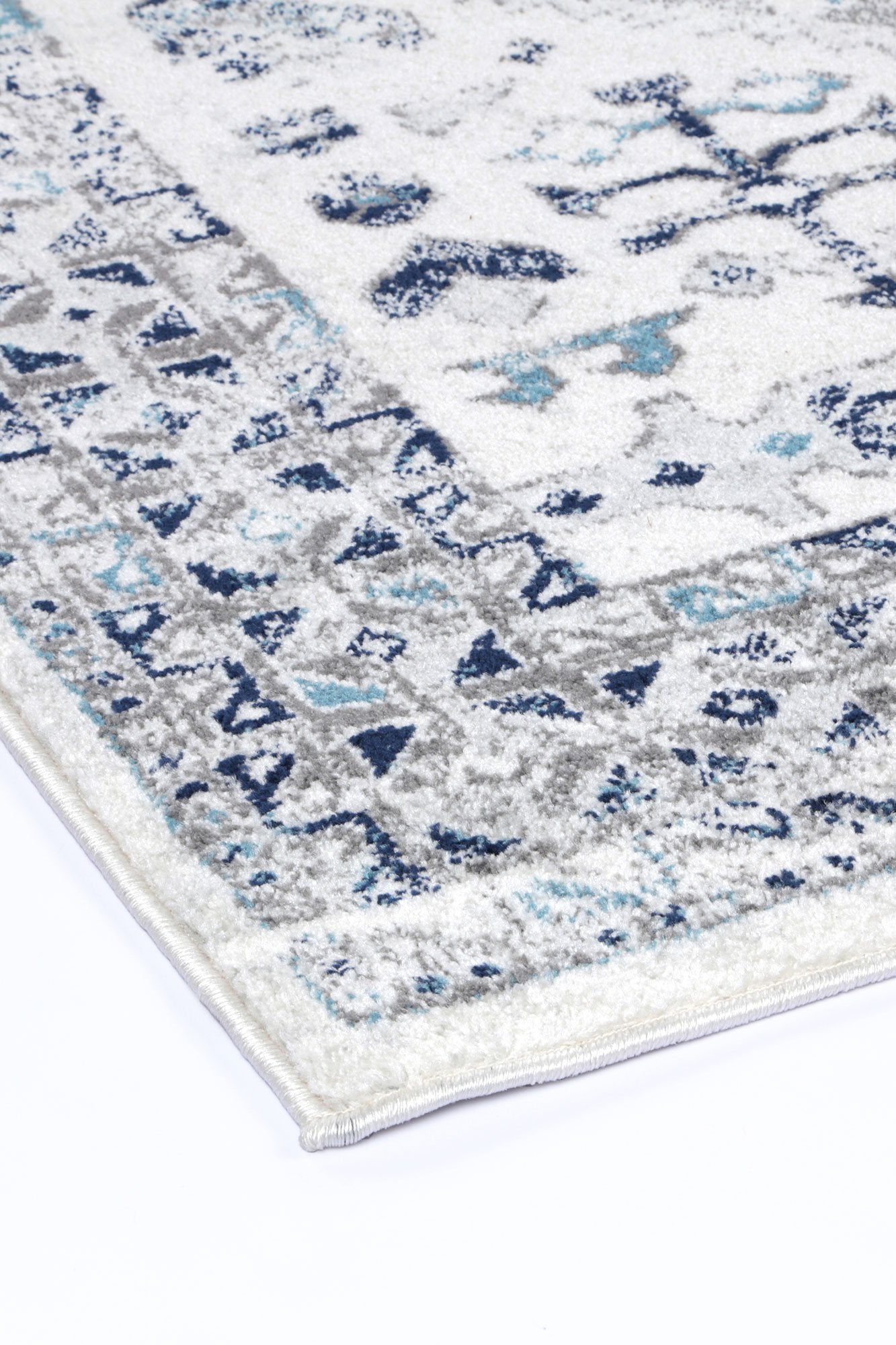 Provence14 Cream Blue Traditional