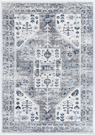 Provence14 Cream Blue Traditional