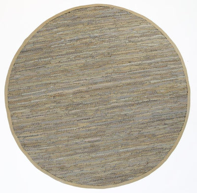 Leather Rug Sage
