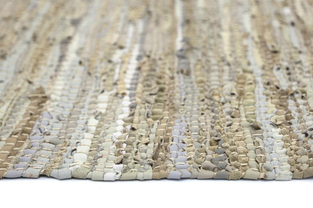 Leather Rug Sage