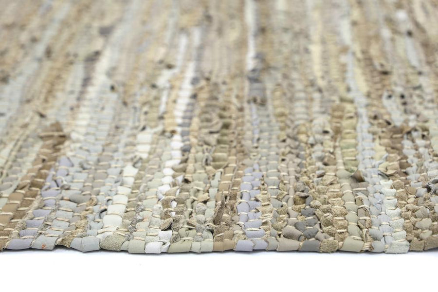 Leather Rug Sage