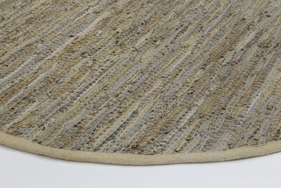 Leather Rug Sage