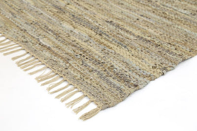 Leather Rug Sage