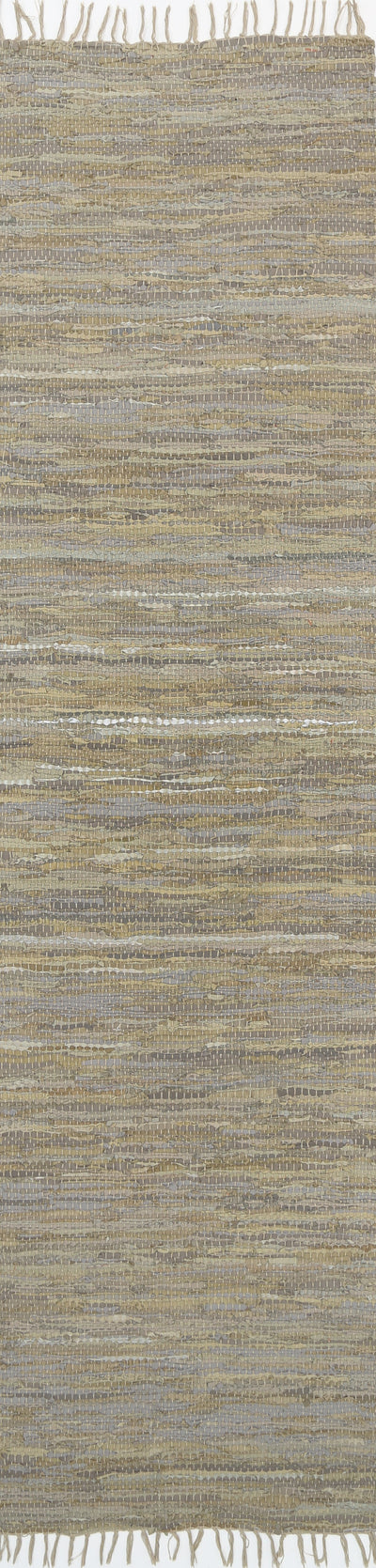 Leather Rug Sage