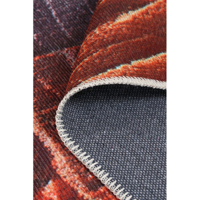 Aboriginal Art By Saretta Malama Washable Rug