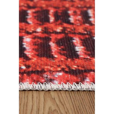 Aboriginal Art By Saretta Malama Washable Rug