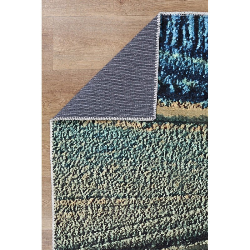 Aboriginal Art By Saretta Parai Washable Rug