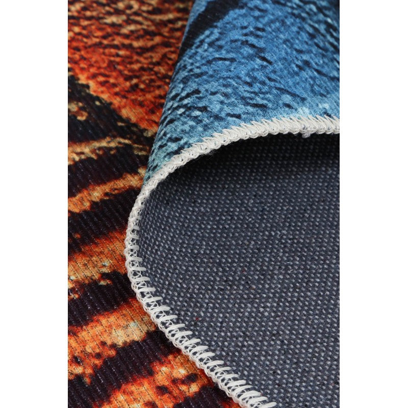 Aboriginal Art By Saretta Parai Washable Rug