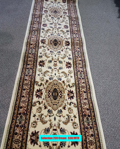 Hallway Runners - width 80cm (Traditional Designs)