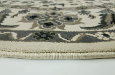 Ottoman 079 CREAM/CREAM (Round)