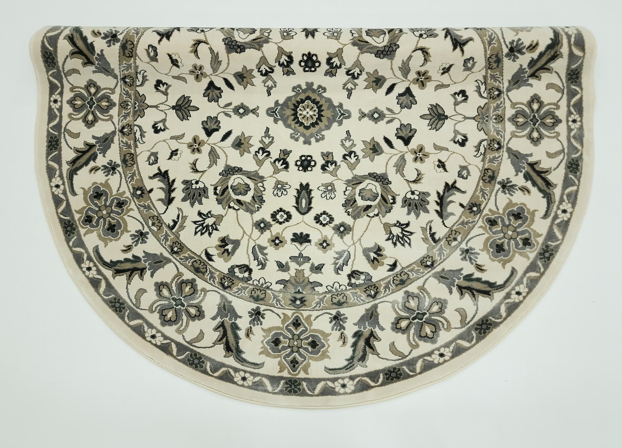 Ottoman 079 CREAM/CREAM (Round)
