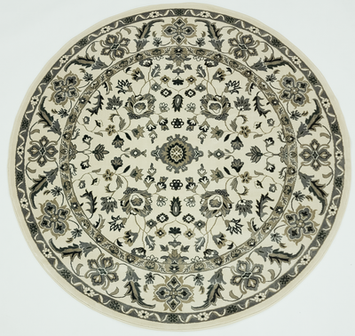 Ottoman 079 CREAM/CREAM (Round)