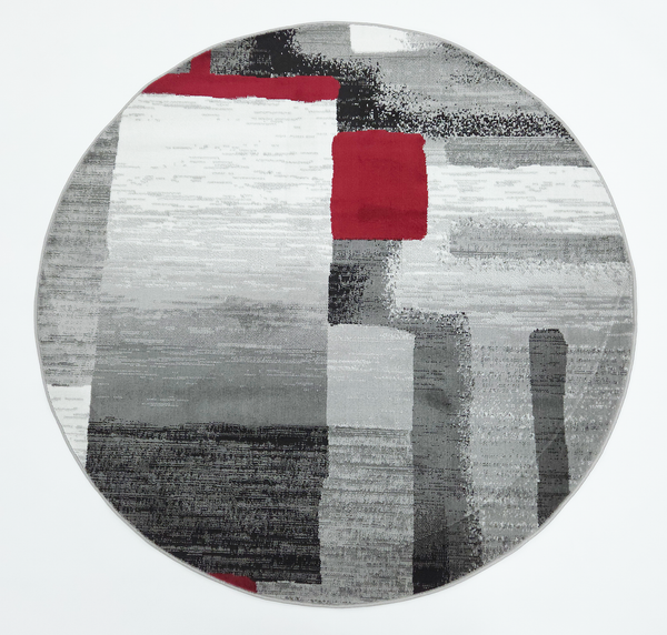 Alexa 081 GREY (ROUND) - WA Rugs