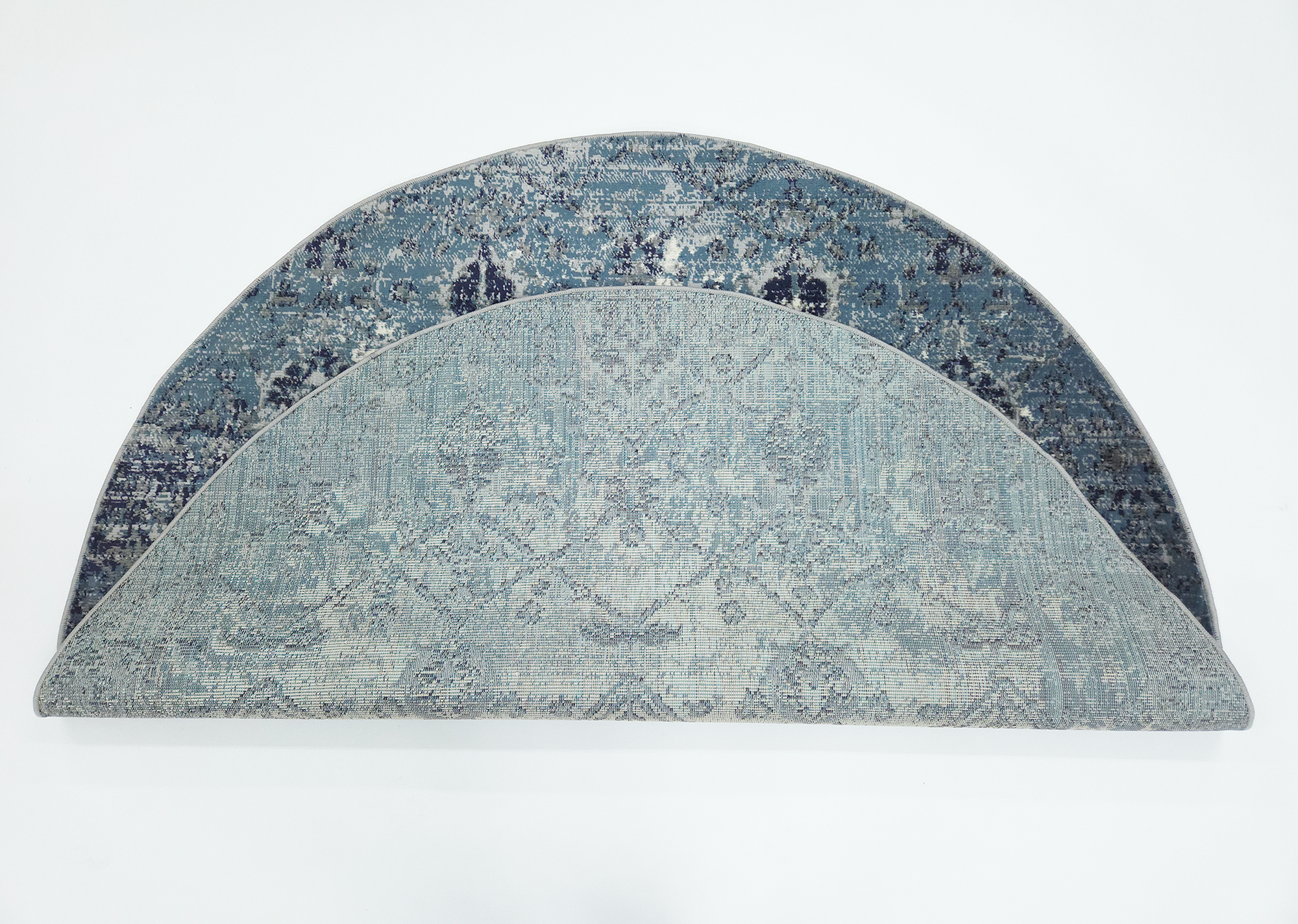 Alexa 083 CREAM/BLUE (ROUND)