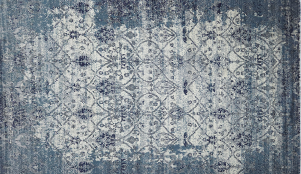 Alexa 083 CREAM/BLUE - WA Rugs