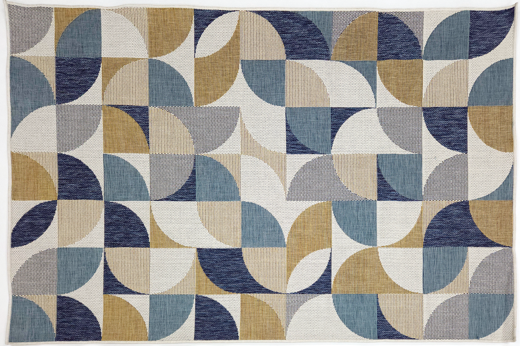 Flora  1113 Ecru S. Navy S.AQUA