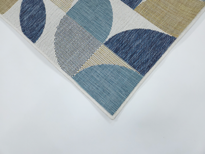 Flora  1113 Ecru S. Navy S.AQUA