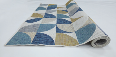 Flora  1113 Ecru S. Navy S.AQUA