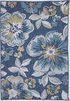 Flora 1137 S.NAVY ECRU /S.AQUA