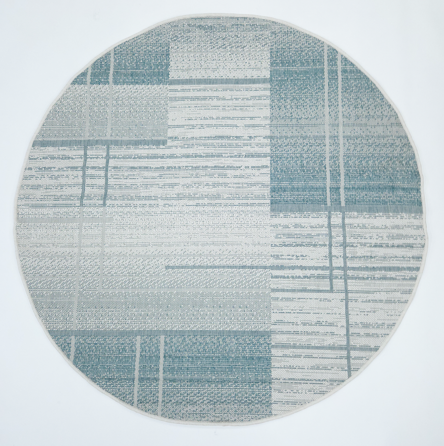 Lush  1145 Ecru S. Aqua (ROUND)