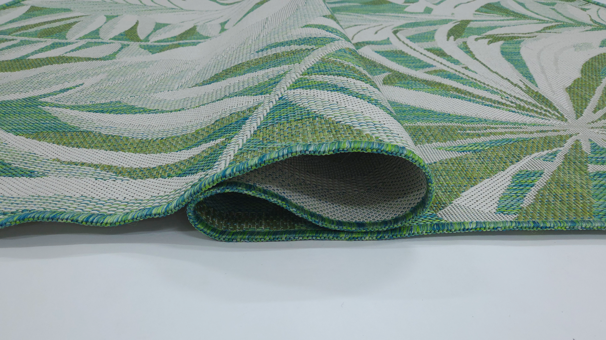 LUSH  1170 Green Blue Ecru S.PEA