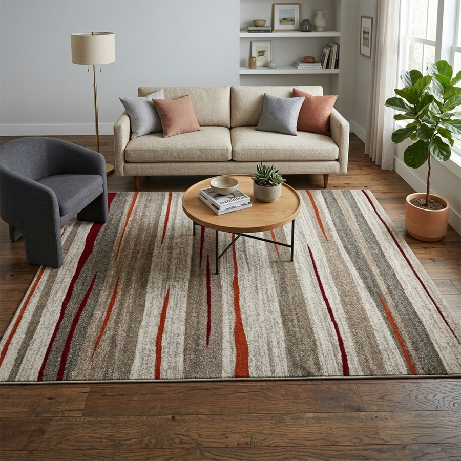 Frisee Rug 152 BEIGE / BEIGE