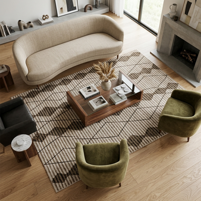 Frisee Rug 260A Beige