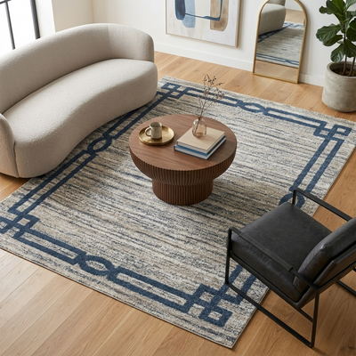 ASTANA 263 BLUE/CREAM