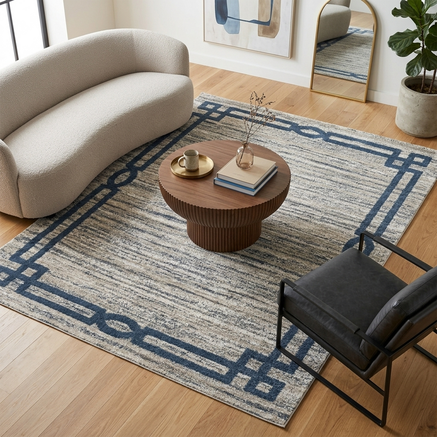 ASTANA 263 BLUE/CREAM