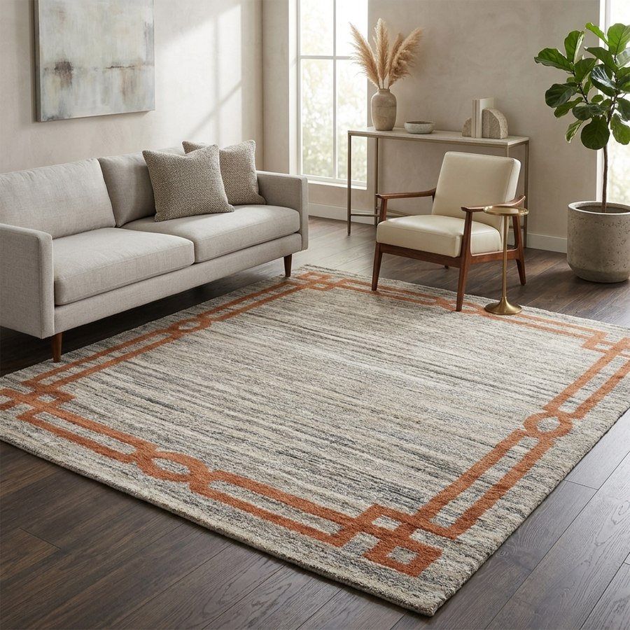 ASTANA 263 L.ORANGE/CREAM