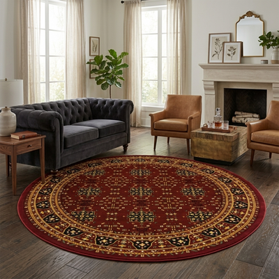 Ottoman 289 RED/RED