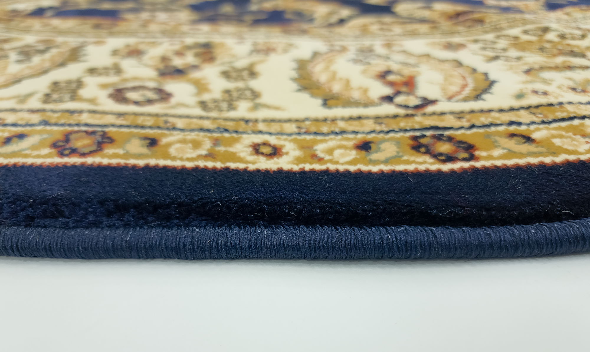 Ottoman 504 NAVY/NAVY (Round)