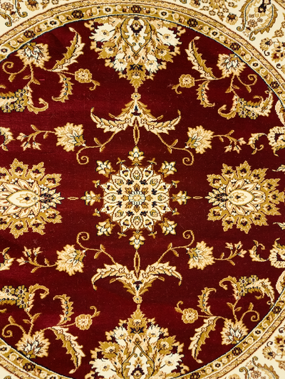 Ottoman 504 RED/RED (Round)