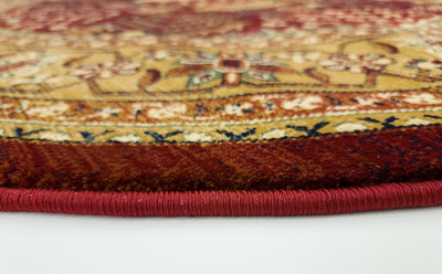 Ottoman 506 RED/RED (Round)