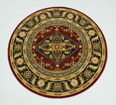 Ottoman 6432 RED/RED (Round)