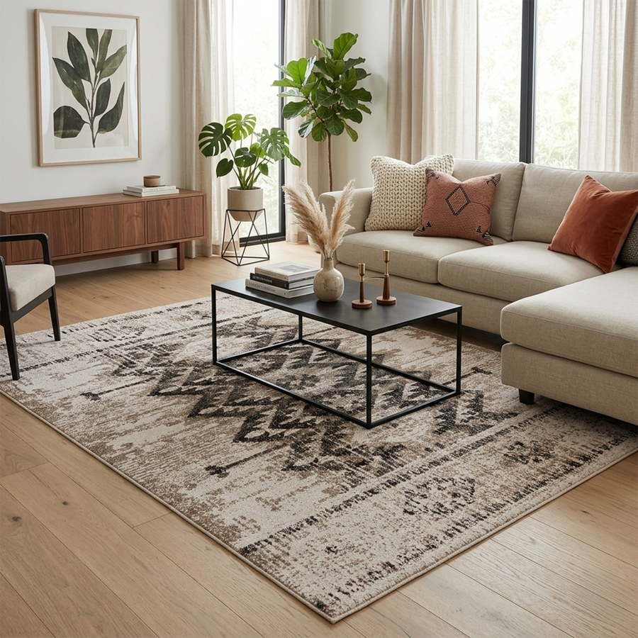 Frisee Rug 679A Beige Cream