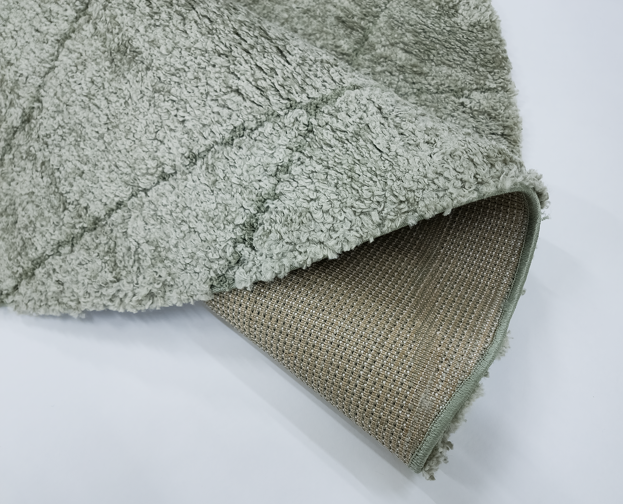 IDEAL SHAGGY 78541 340 GREEN (ROUND)