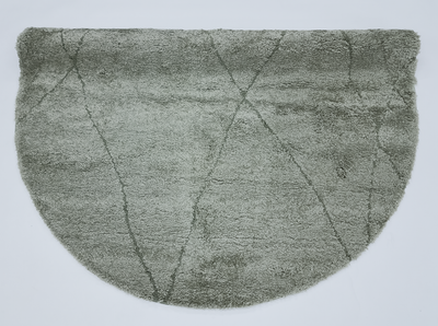 IDEAL SHAGGY 78541 340 GREEN (ROUND)