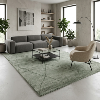 IDEAL SHAGGY 78541 340 GREEN
