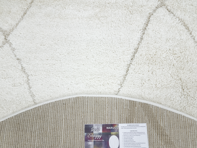 IDEAL SHAGGY 78541 360 CREAM (ROUND)
