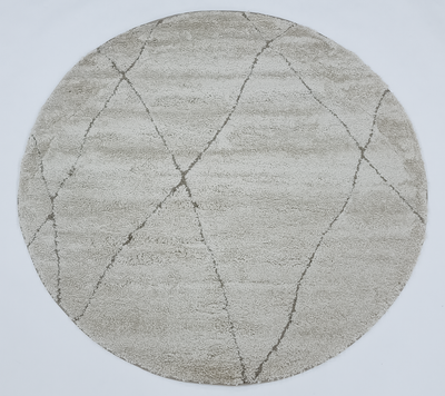 IDEAL SHAGGY  78541 370 BEIGE (ROUND)