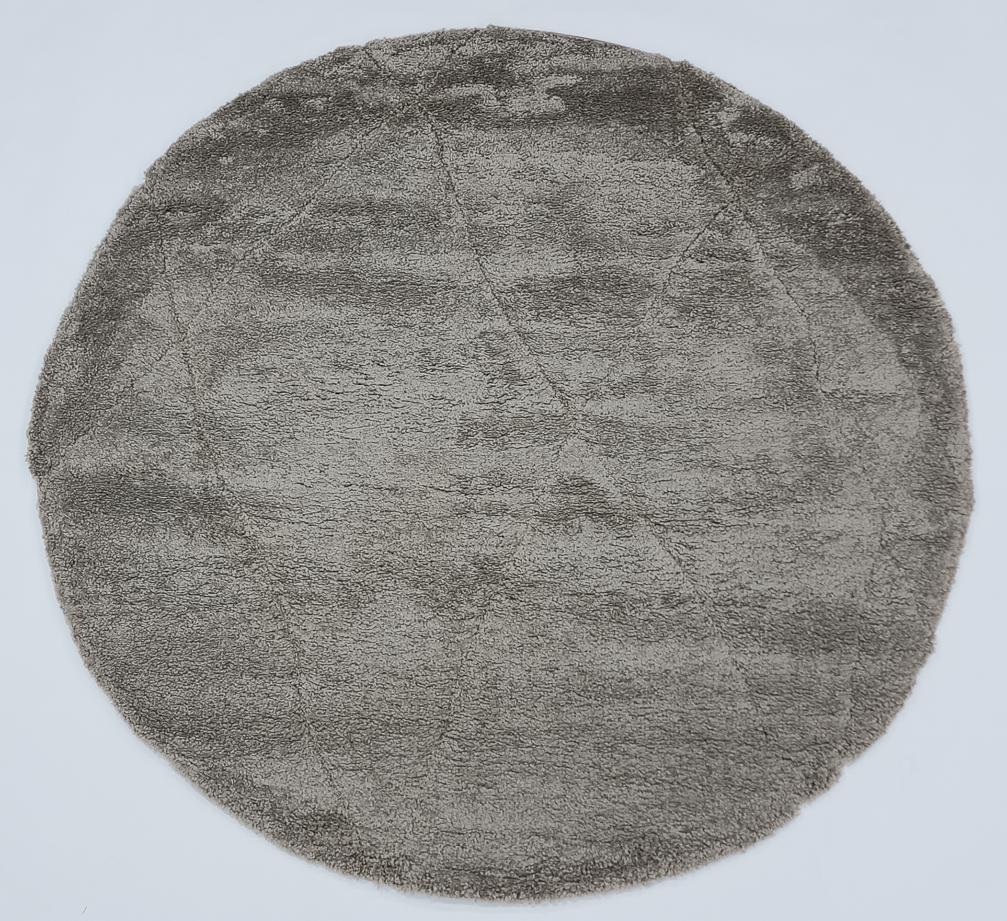 IDEAL SHAGGY  78541 380 BROWN (ROUND)