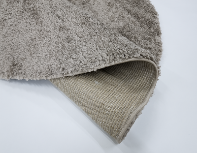 IDEAL SHAGGY  80261 380 BROWN (ROUND)