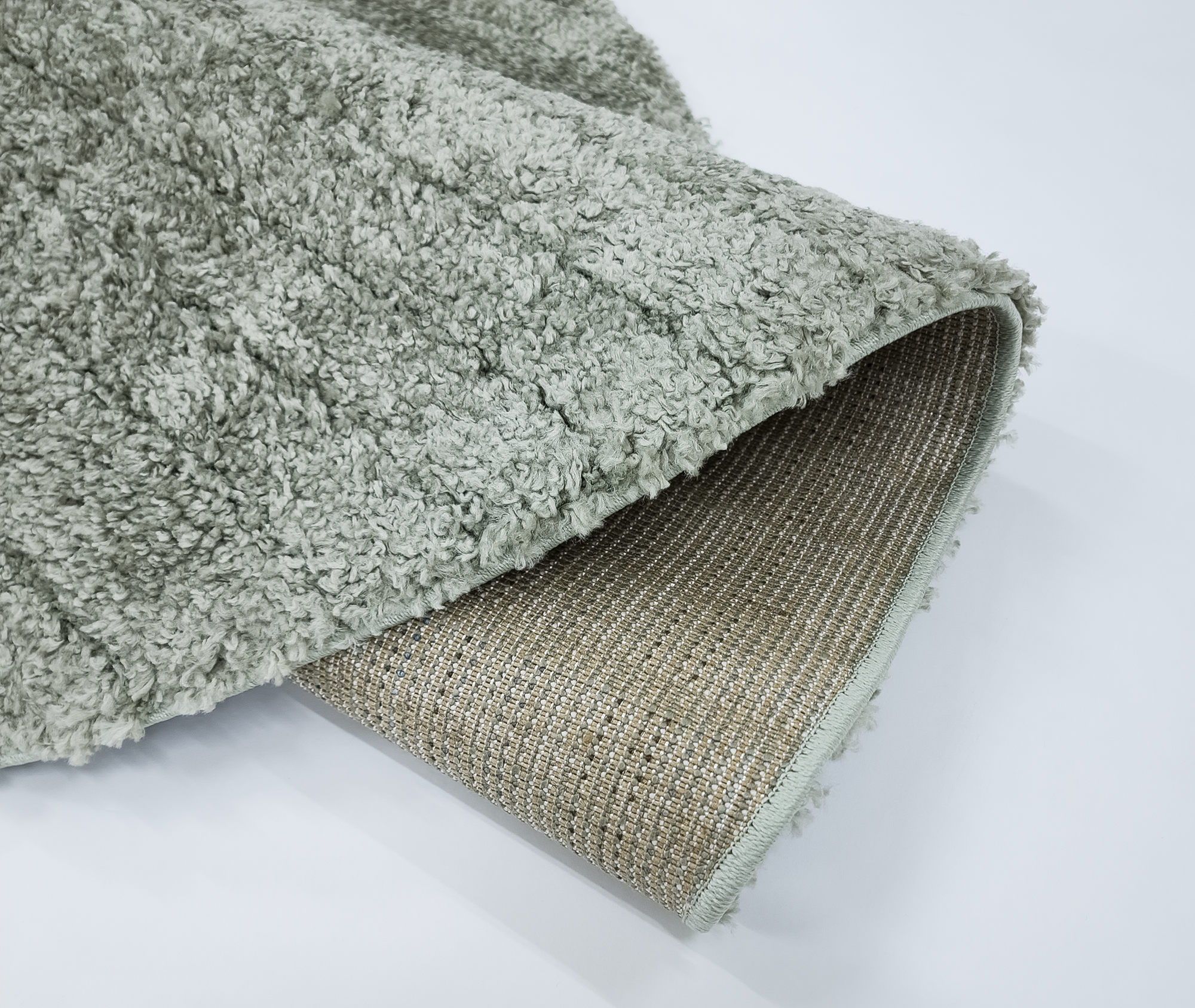 IDEAL SHAGGY  80409 340 GREEN (ROUND)